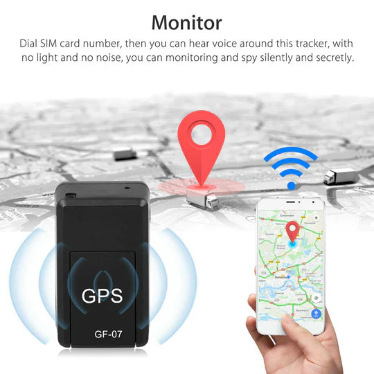 GF07 MAGNETIC MINI CAR REAL-TIME LOCATOR