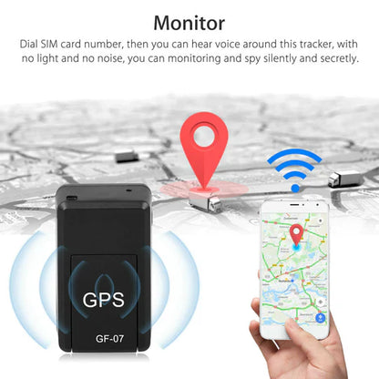 GF07 MAGNETIC MINI CAR REAL-TIME LOCATOR