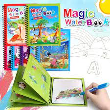 REUSABLE MAGIC WATER PAINTING BOOK 😳😳